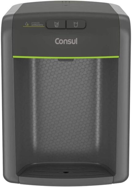 Purificador de Água Consul (CPB34AF) - Bivolt - Cinza - Água Natural e Gelada do seu Jeito